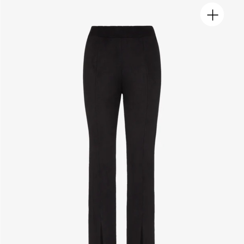 Faux Suede Split Front Pant by Commando